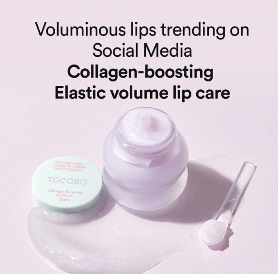 TOCOBO - Collagen Boosting Lip Mask Lavender 20ml - Dolly Jolly
