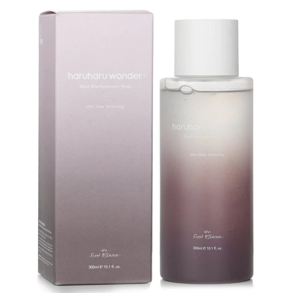 HARUHARU WONDER - Black Rice Hyaluronic Toner -Ultra Deep Technology  Fragrance Free - 300ml - Dolly Jolly