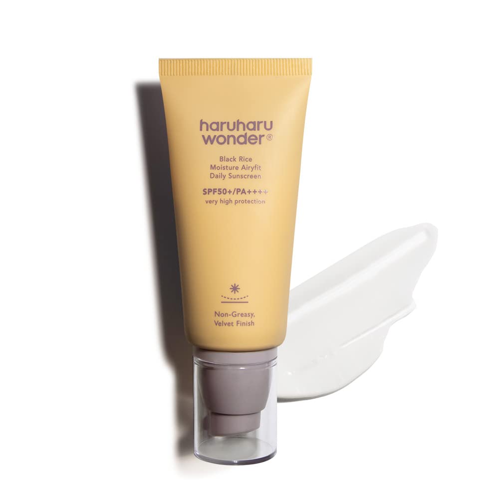 HARUHARU WONDER - Black Rice Moisture Airyfit Daily Sunscreen 50ml - Dolly Jolly