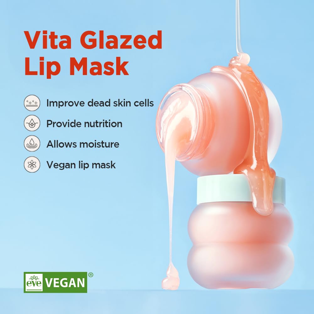TOCOBO - Vita Glazed Lip Mask Pomegranate 20ml - Dolly Jolly