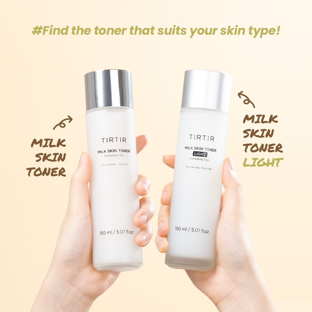 TIRTIR - MILK SKIN TONER LIGHT 150ML - Dolly Jolly LLC