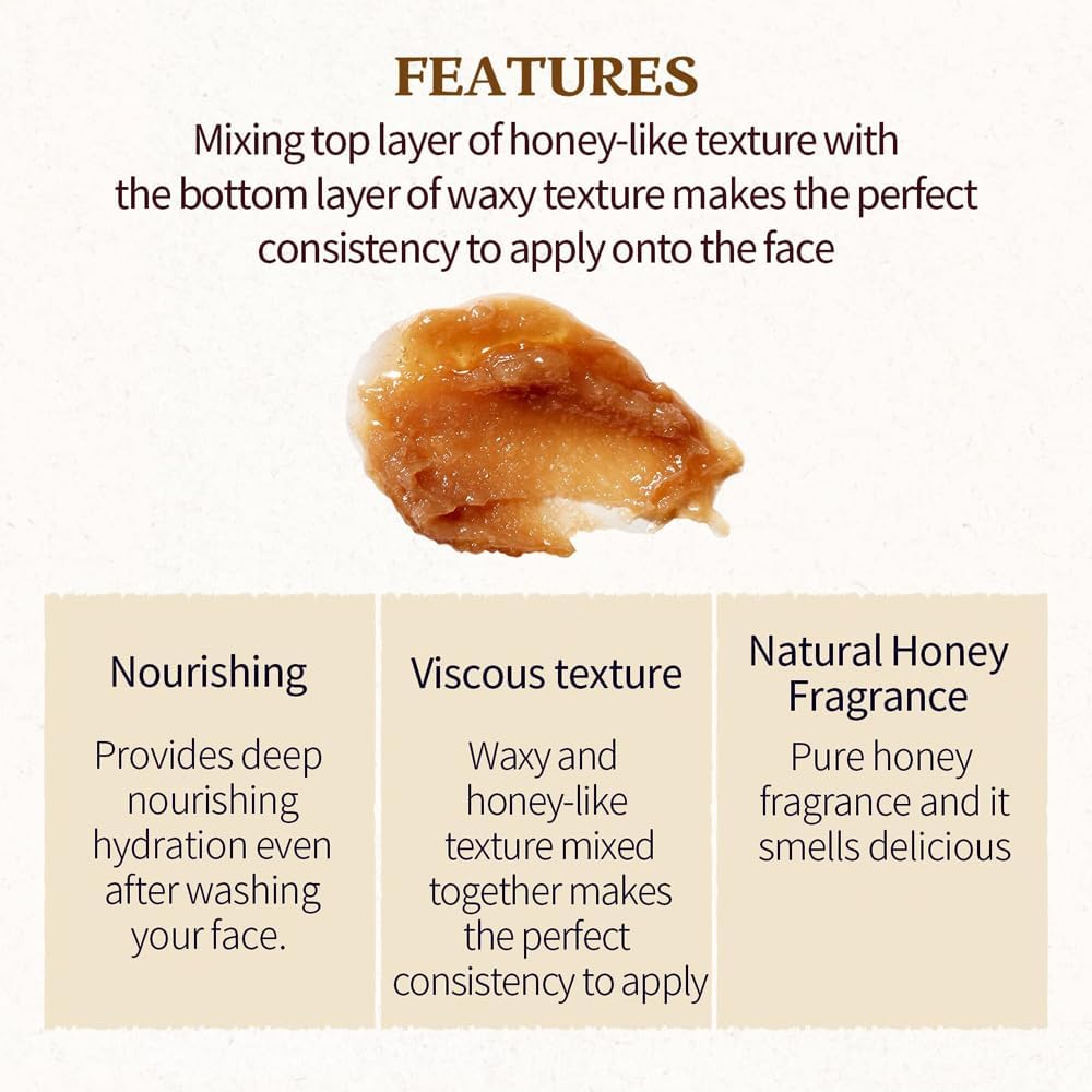 SKINFOOD - HONEY SUGAR FOOD MASK 120G - Dolly Jolly