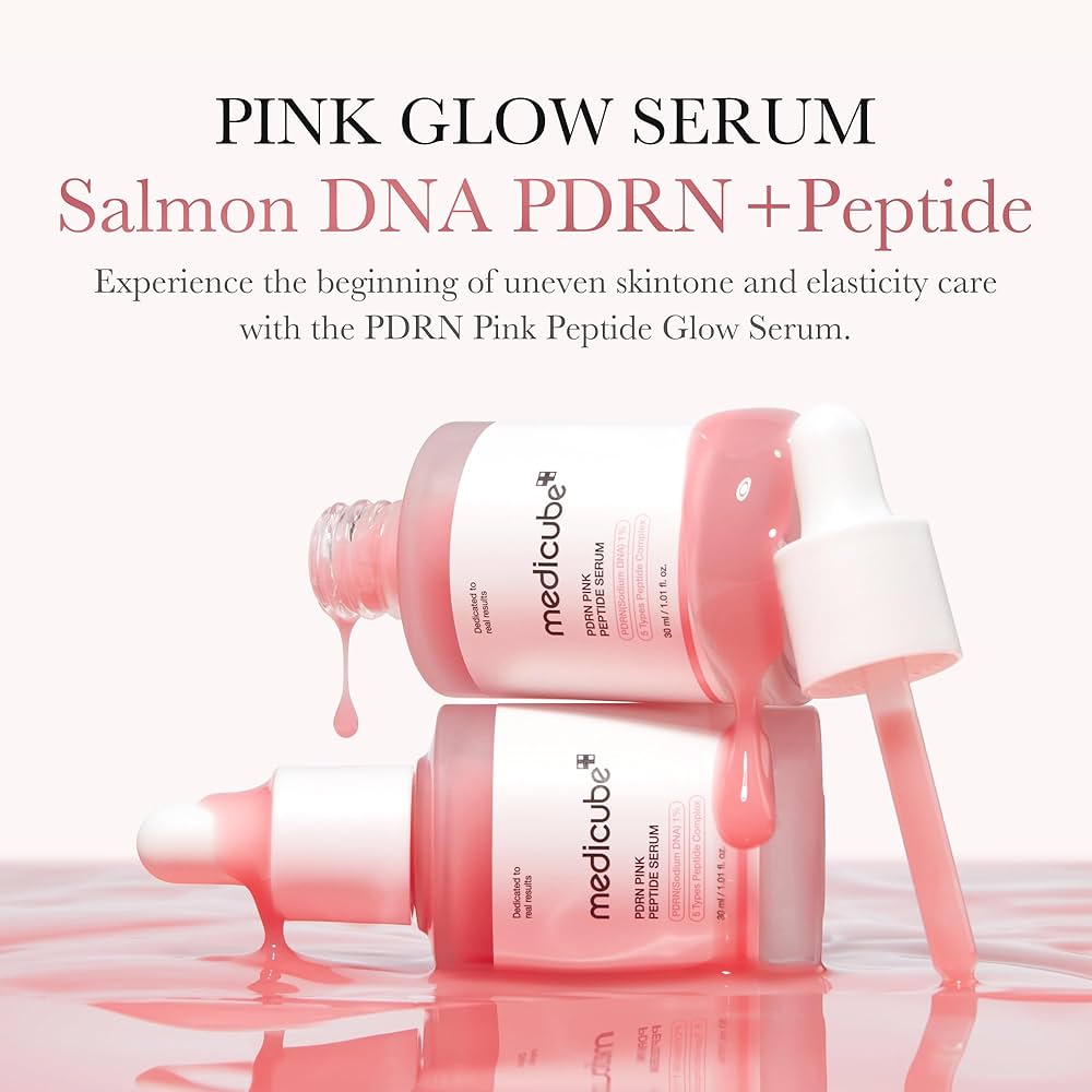 MEDICUBE - PDRN PINK PEPTIDE SERUM 30ML - Dolly Jolly