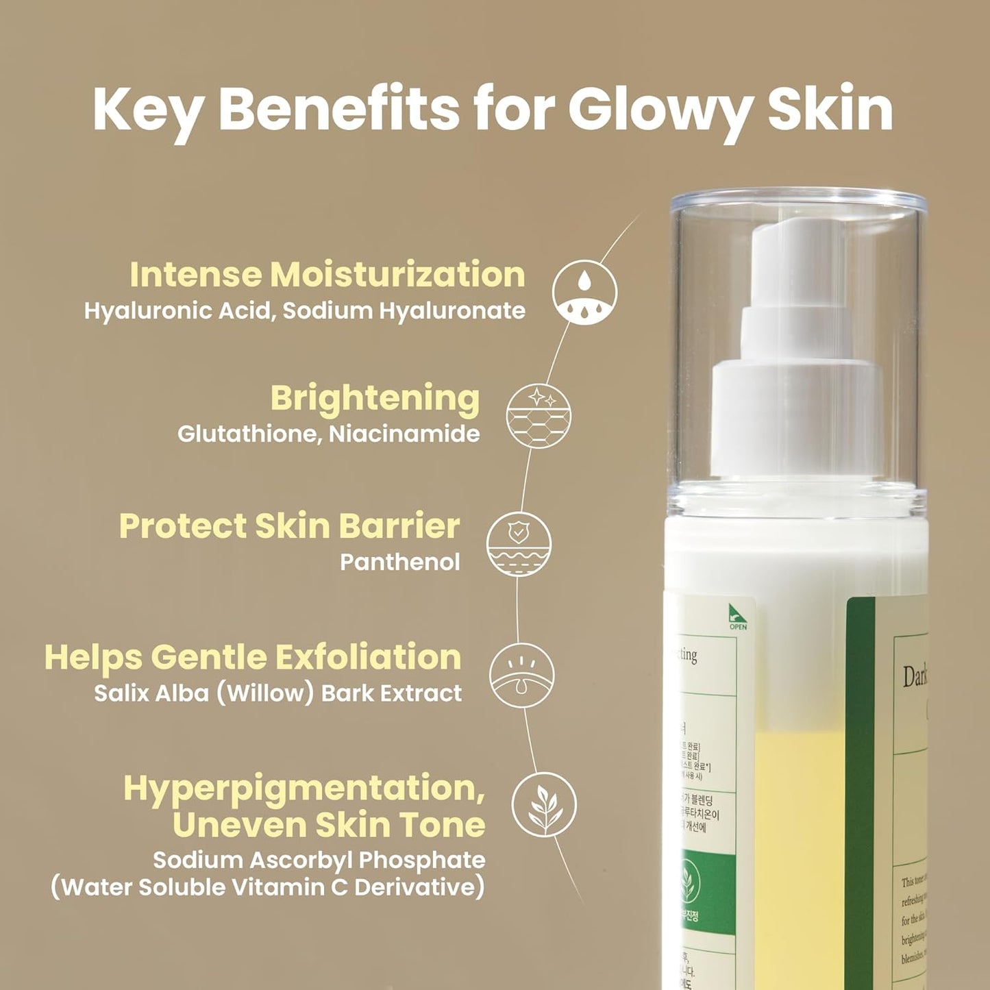 AXIS-Y - Dark Spot Correcting Glow Toner 125ml - Dolly Jolly