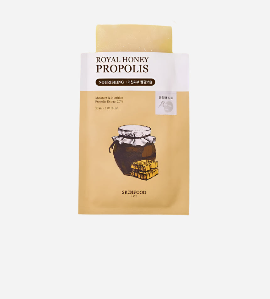 SKINFOOD - ROYAL HONEY PROPOLIS ENRICH MASK 30ML - Dolly Jolly