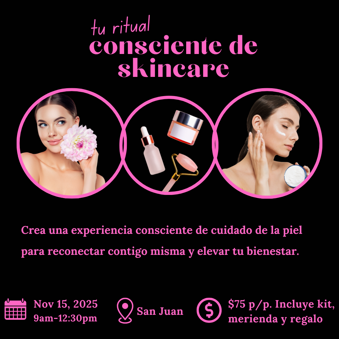 Taller de skincare coreano y autocuidado