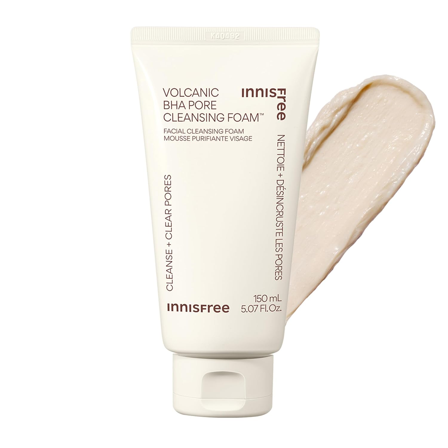 INNISFREE - Volcanic BHA Pore Cleansing Foam - 250g - Dolly Jolly