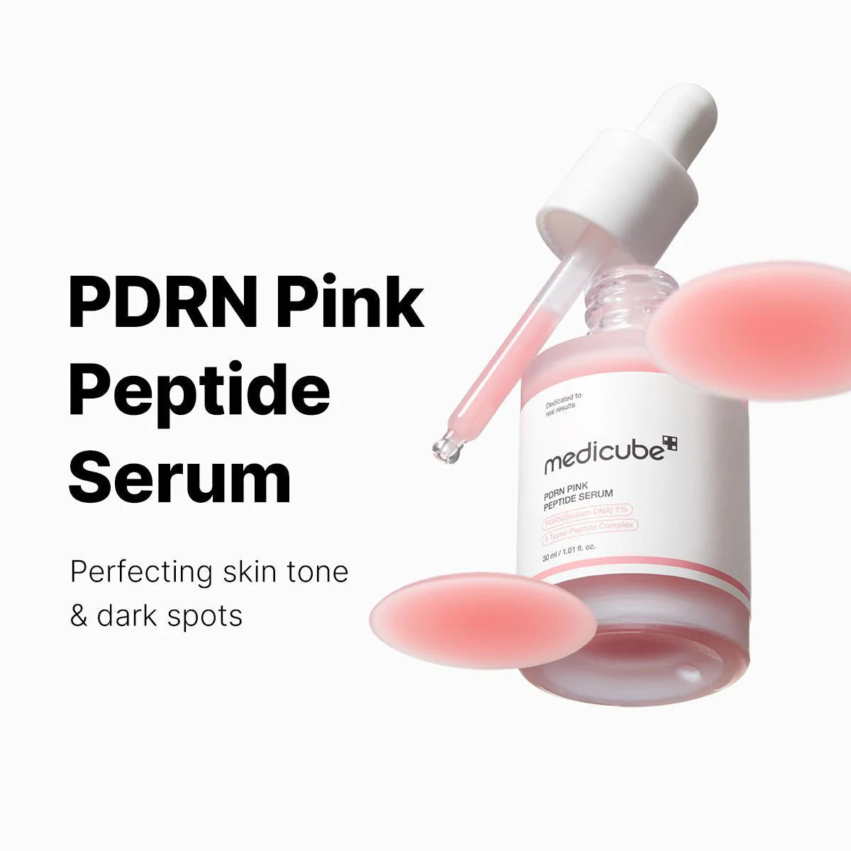 MEDICUBE - PDRN PINK PEPTIDE SERUM 30ML - Dolly Jolly