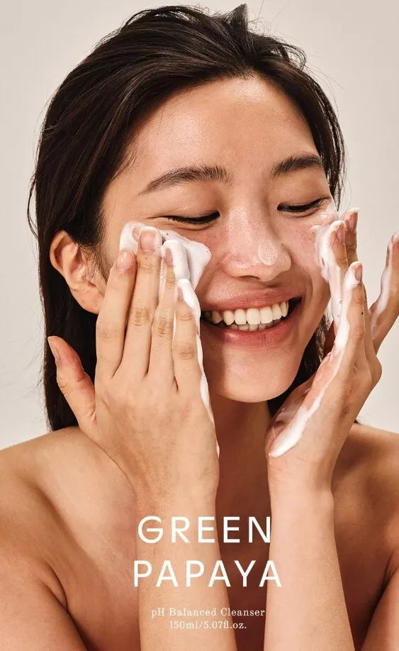 SHAISHAISHAI - GREEN PAPAYA pH Balanced Cleanser 150ml - Dolly Jolly