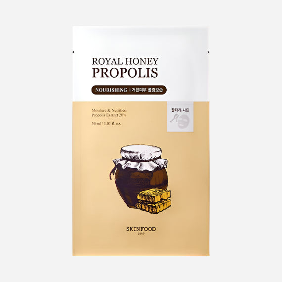 SKINFOOD - ROYAL HONEY PROPOLIS ENRICH MASK 30ML - Dolly Jolly LLC