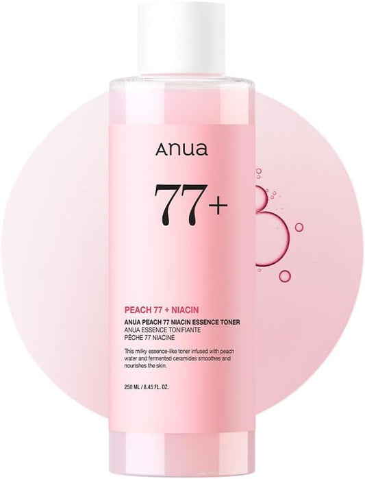 ANUA - PEACH 77 NIACIN ESSENCE TONER 250ml - Dolly Jolly