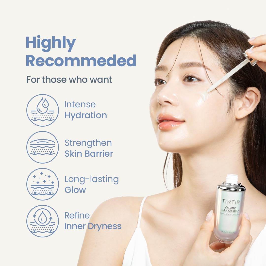 TIRTIR - Ceramic Milk Ampoule - 30ml - Dolly Jolly LLC