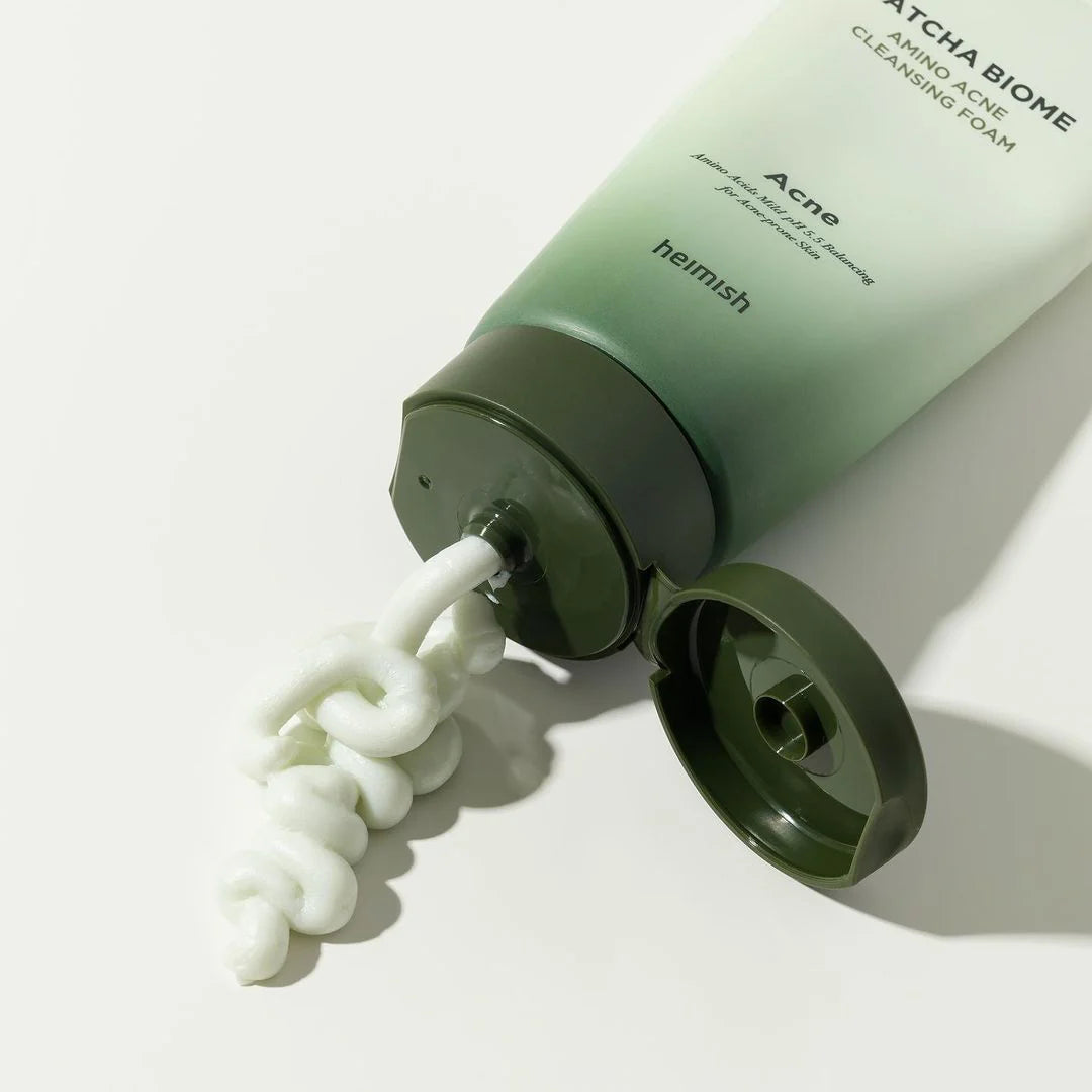 HEIMISH - Matcha Biome Amino Acne Cleansing Foam 150ml/5.07fl.oz - Dolly Jolly