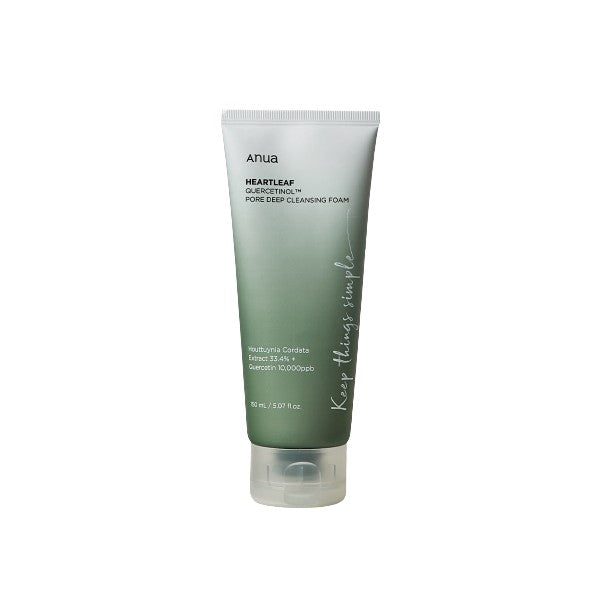 ANUA - Heartleaf Quercetinol Pore Deep Cleansing Foam - 150ml - Dolly Jolly